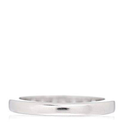 Tiffany Platinum Diamond .33ctw Half Circle Wedding Band Ring 51 5.75 4 of 7