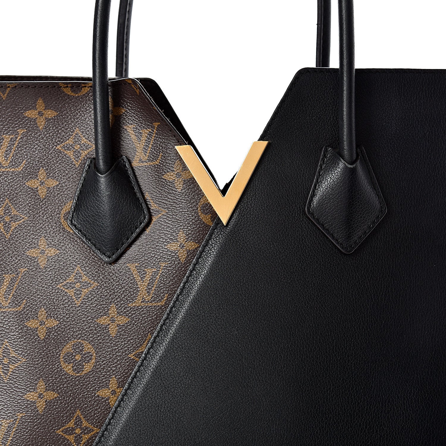 Louis Vuitton Calfskin Monogram Kimono Tote Black 7 of 25