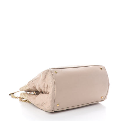 Chanel Iridescent Calfskin Large In the Mix Tote Beige 4 of 10