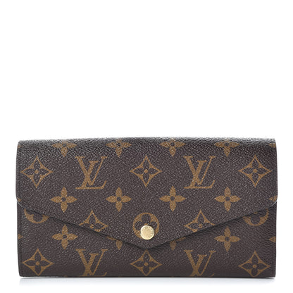 Louis Vuitton Monogram Sarah Wallet NM Rose Ballerine 1 of 6