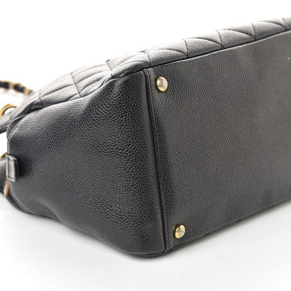 Chanel Caviar Quilted Petit Timeless Tote PTT Black 13 of 18