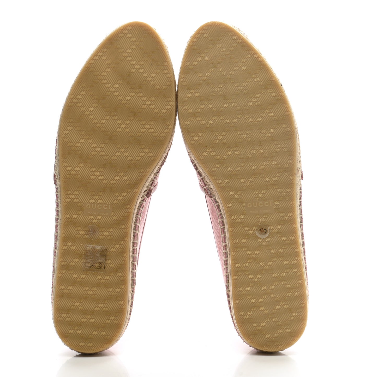 Monogram Espadrilles 40 Soft Pink