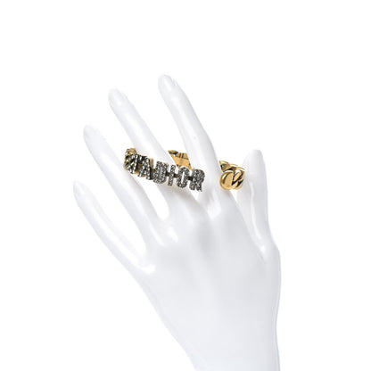 Christian Dior Metal Crystal J'Adior Chain Bracelet Gold 2 of 5