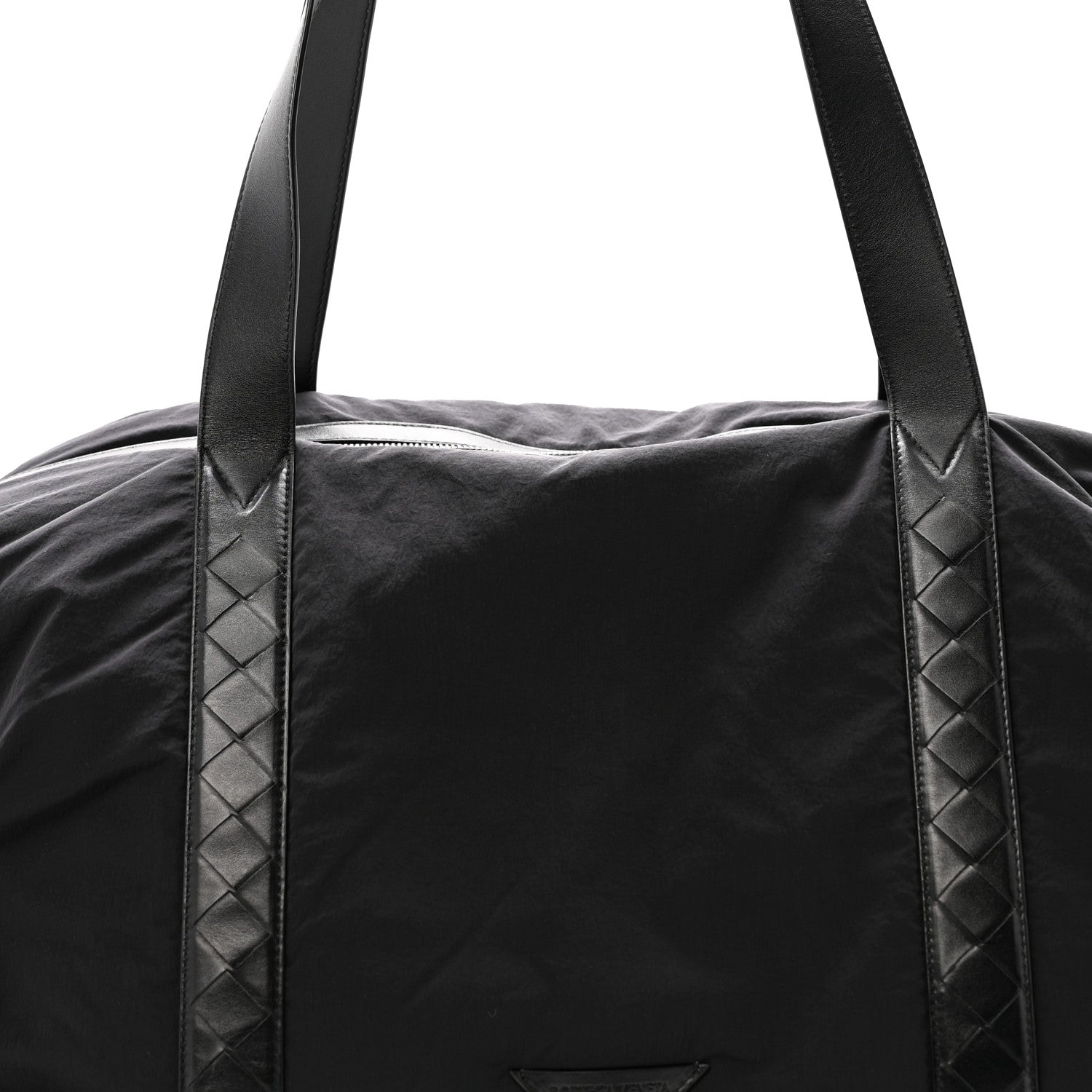 Bottega Veneta Nylon Crossroad Travel Bag Black 1837230 – FASHIONPHILE