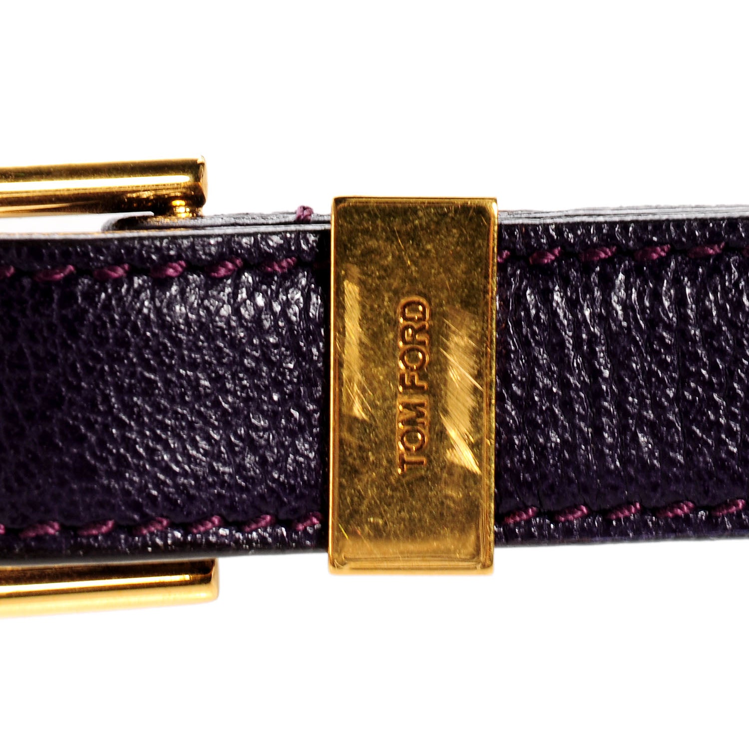 Tom Ford Calfskin Natalia Medium Bag Purple 6 of 9