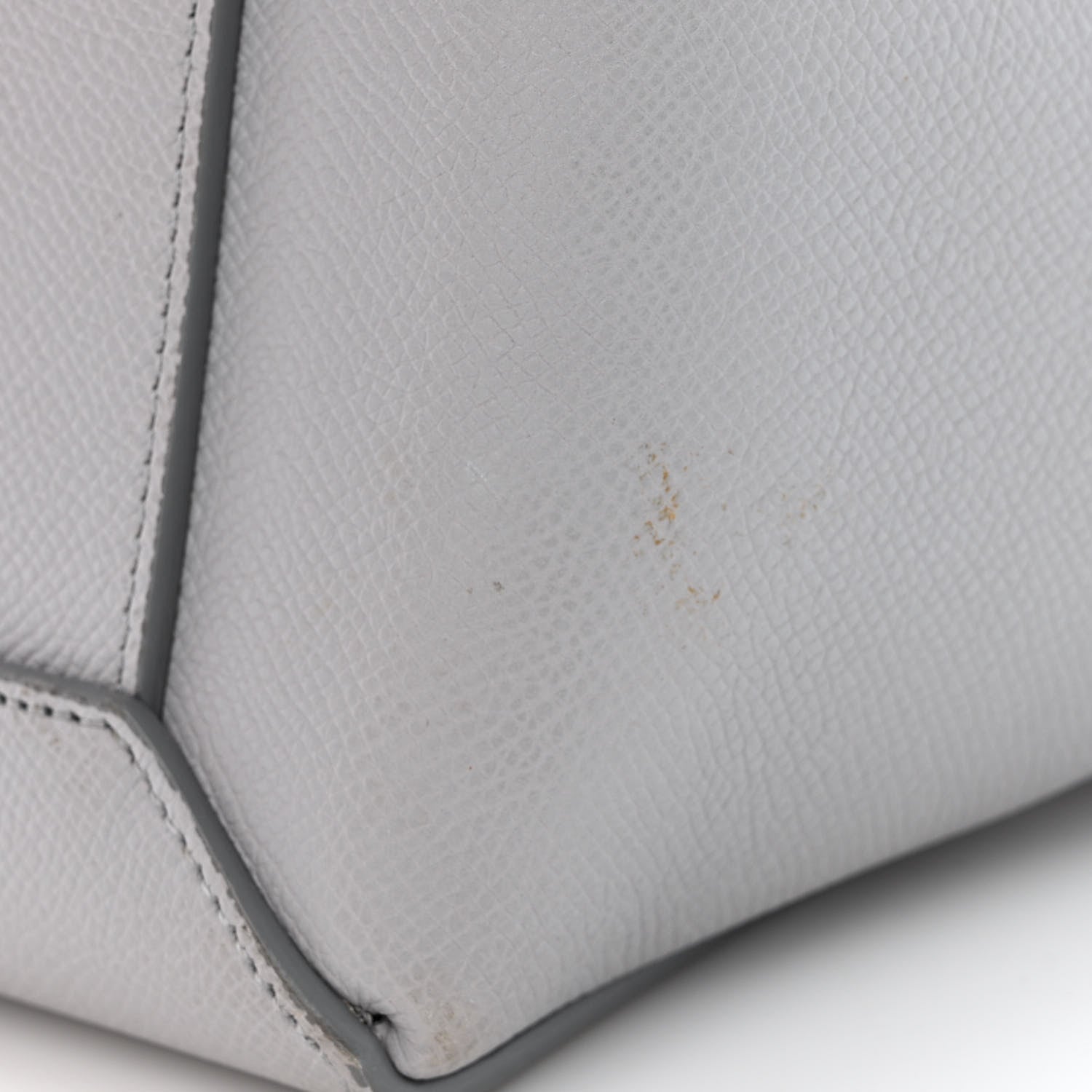 Celine Grained Calfskin Micro Belt Bag Cloud 12 of 14