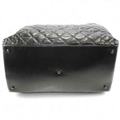 Chanel Leather Large Chain Me Tote Dark Grey 11P 4 of 10