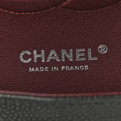 Chanel Caviar Quilted Medium Double Flap Black 6 of 11