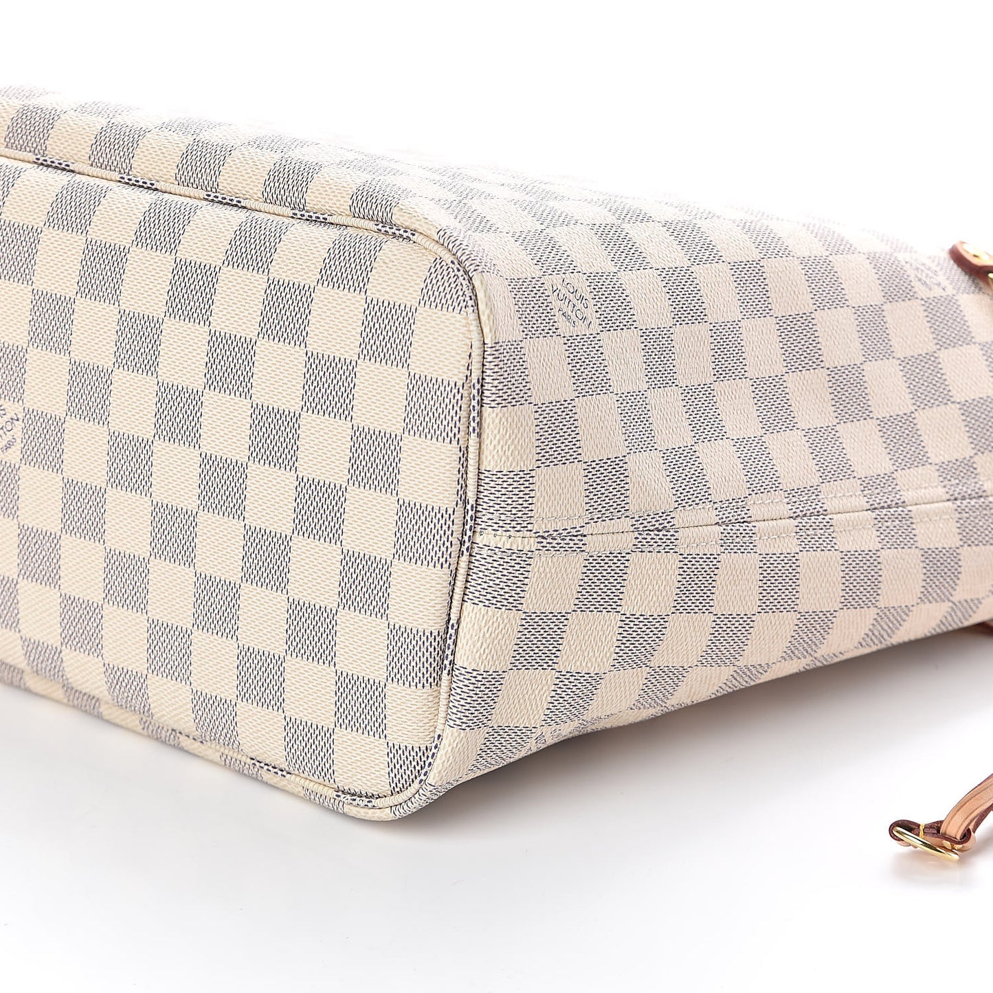Damier Azur Neo Neverfull MM Rose Ballerine