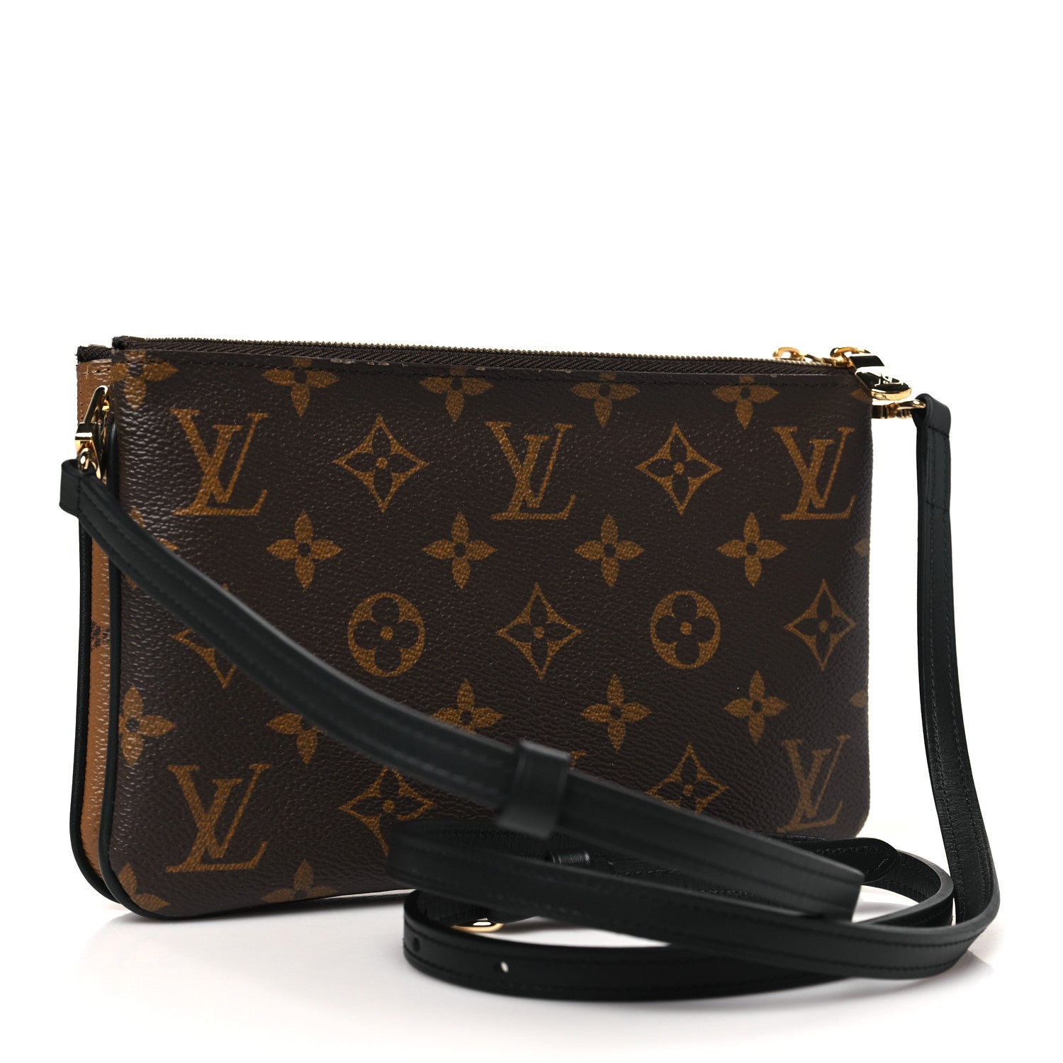 Louis Vuitton Reverse Monogram Giant Double Zip Pochette 3 of 12