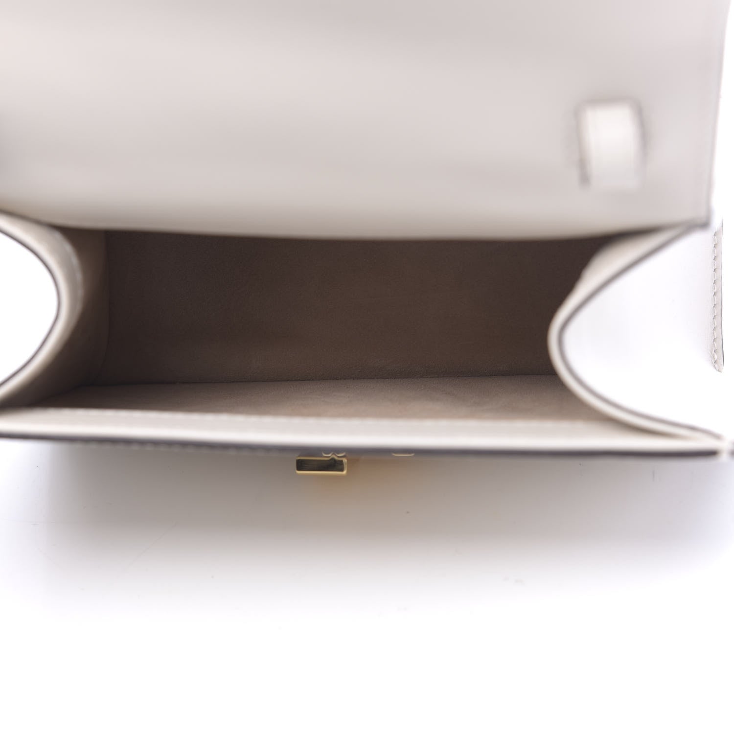 Gucci Calfskin Mini Sylvie Top Handle Bag White 5 of 10
