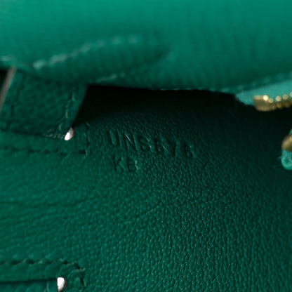 Hermes Epsom Kelly Sellier 25 Vert Jade 7 of 11
