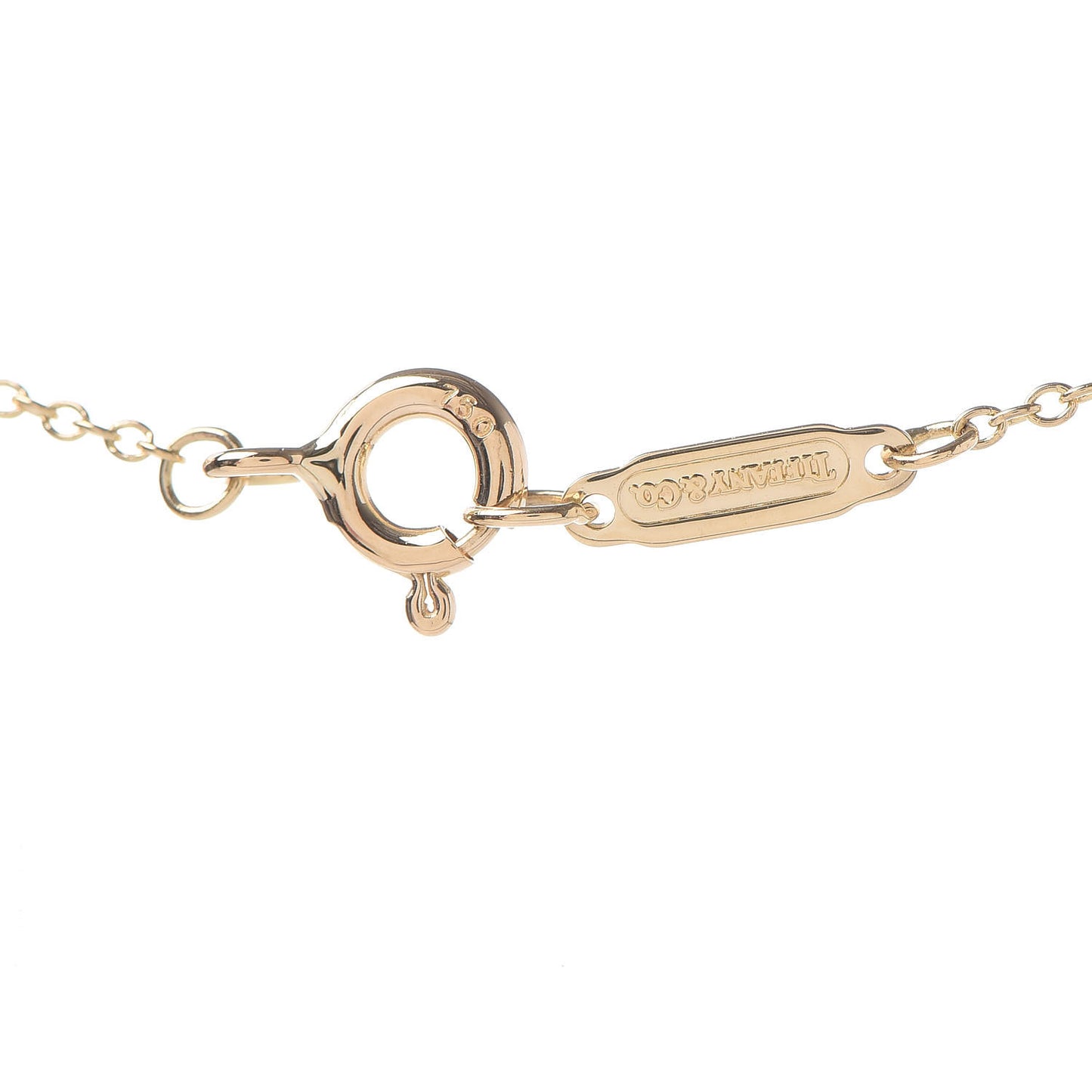 18K Yellow Gold Platinum Diamond Cruciform Cross Pendant Necklace