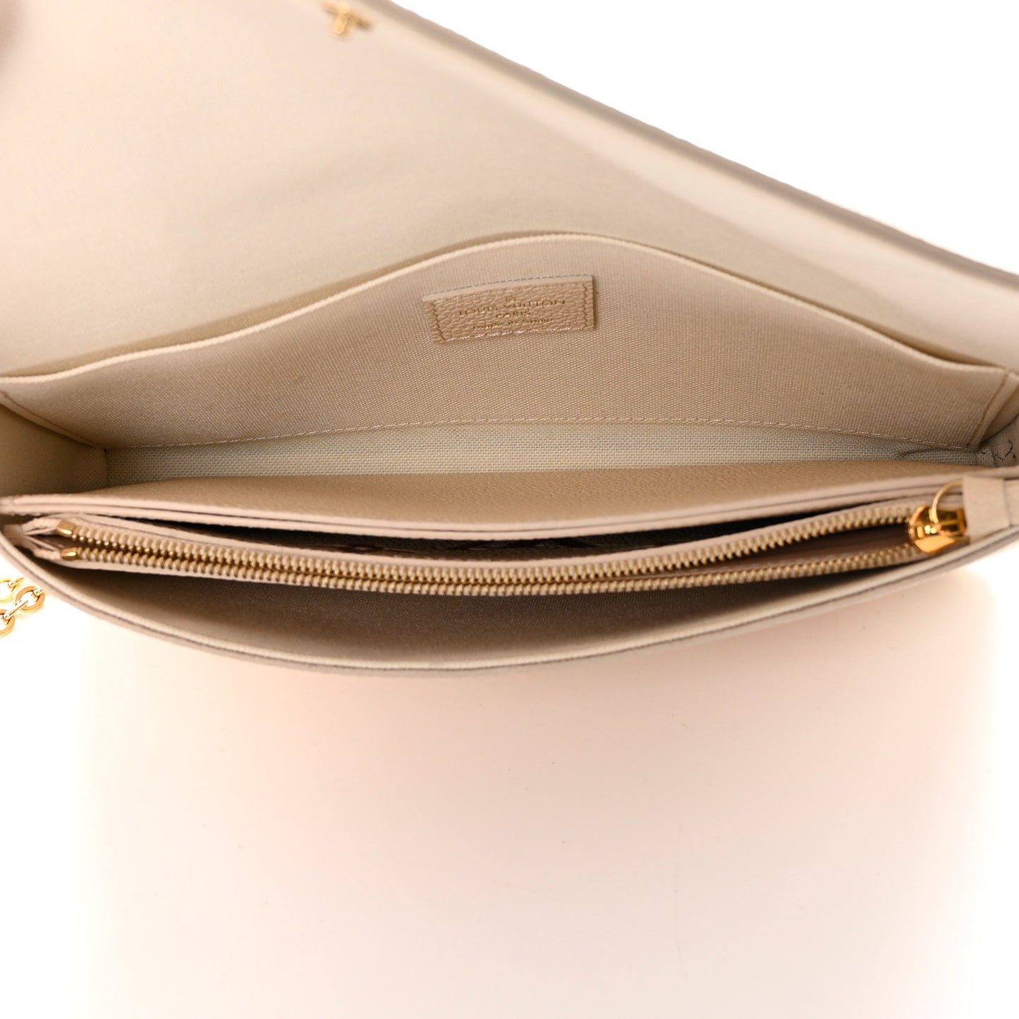 Empreinte Monogram Giant By The Pool Felicie Pochette Chain Wallet Creme Rose Trianon