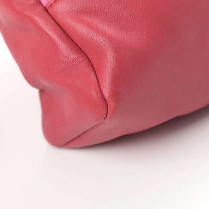 Chanel Aged Calfskin Quilted Large 31 Shopping Bag Pink Light Red 12 of 16