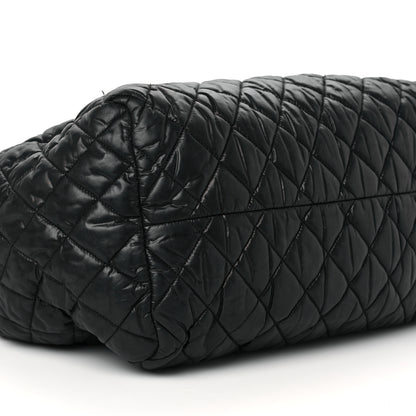 Chanel Nylon Quilted Medium Coco Cocoon Tote Black 7 of 10