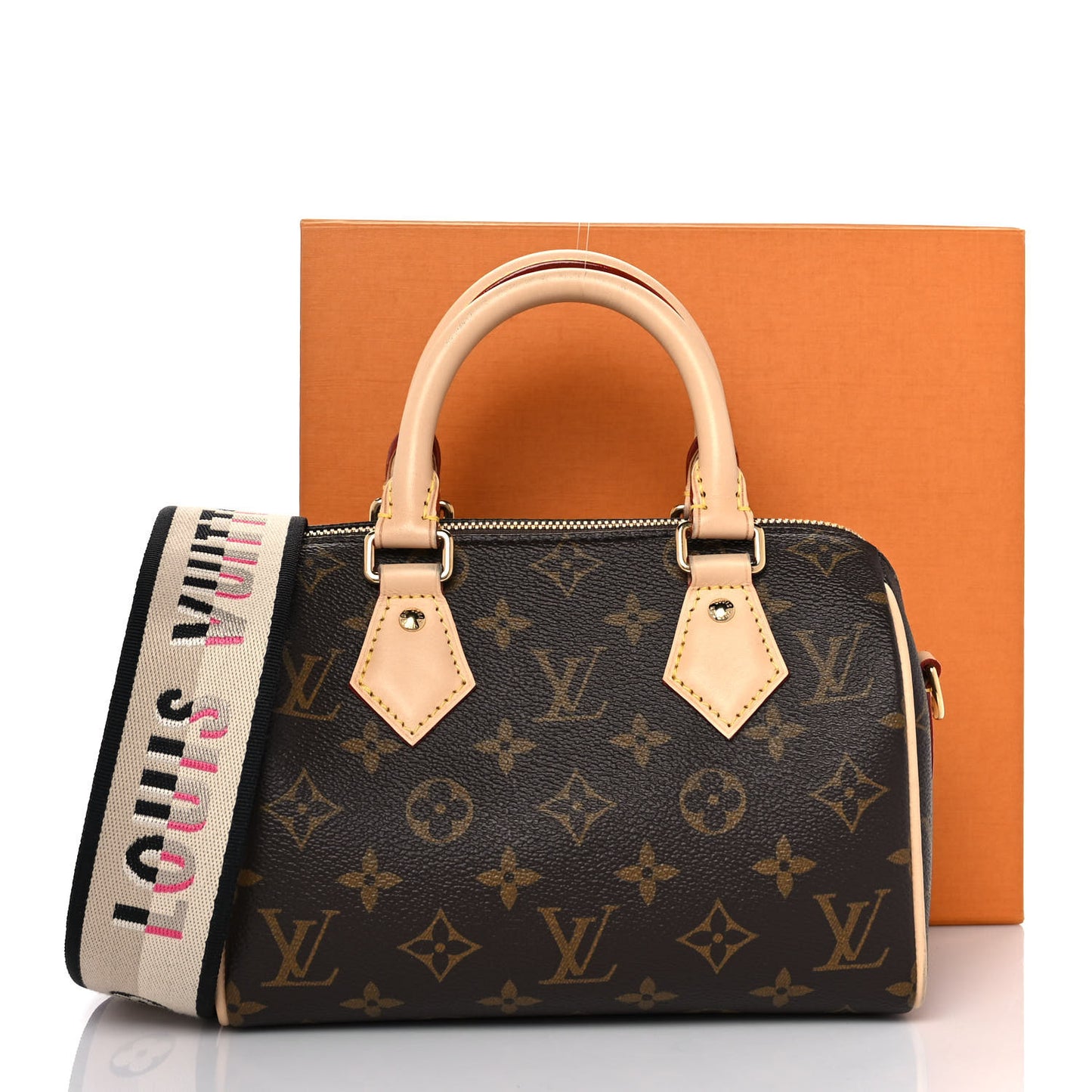 Monogram Speedy Bandouliere 20 Black