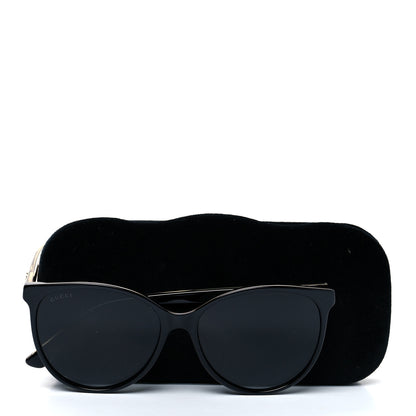 Gucci Web Sunglasses GG GG0377SK Black 8 of 8