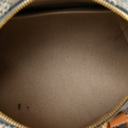 Louis Vuitton Damier Denim 3D Speedy Bandouliere 25 Bleu 5 of 12