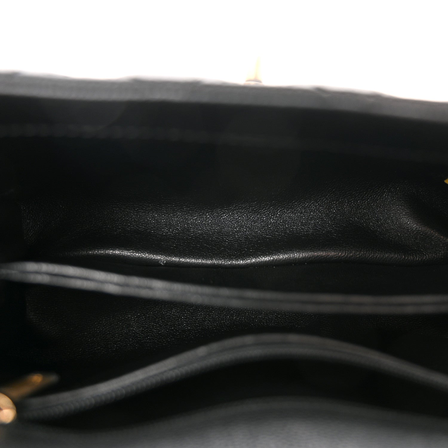 Chanel Caviar Lizard Quilted Mini Coco Handle Flap Black 5 of 10