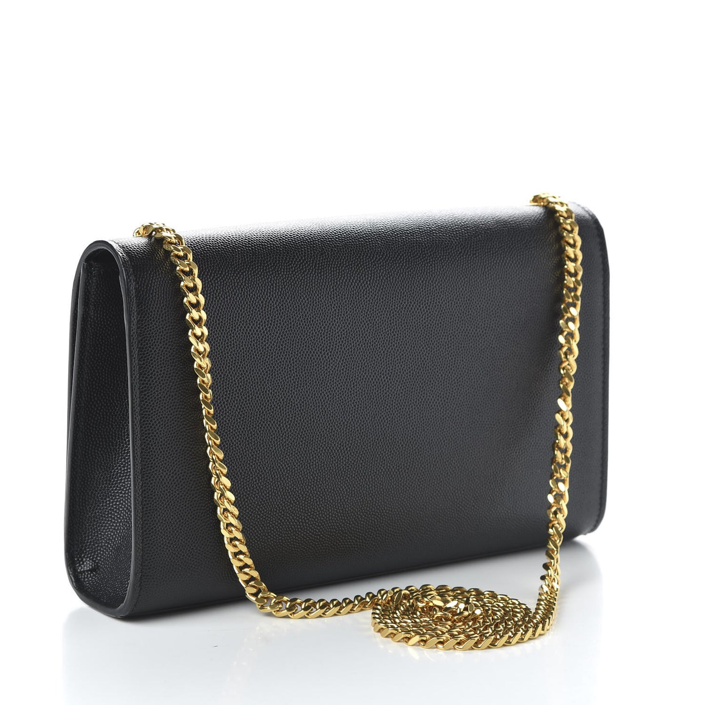 Grain De Poudre Medium Classic Monogram Kate Satchel Black