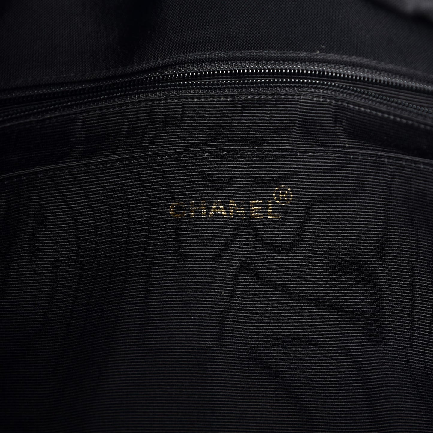 Canvas Chain Jumbo CC Tote Black