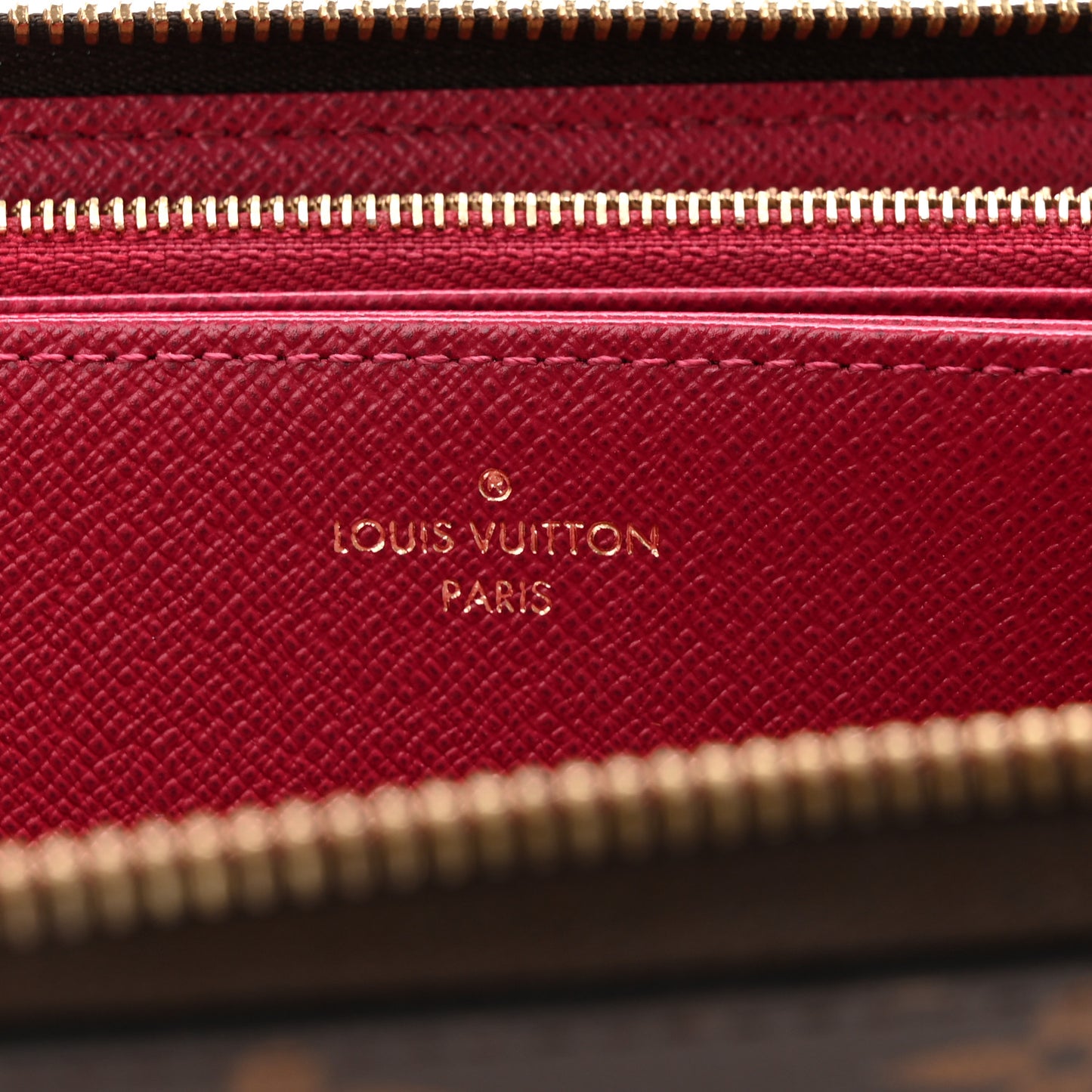 Monogram Zippy Wallet Fuchsia