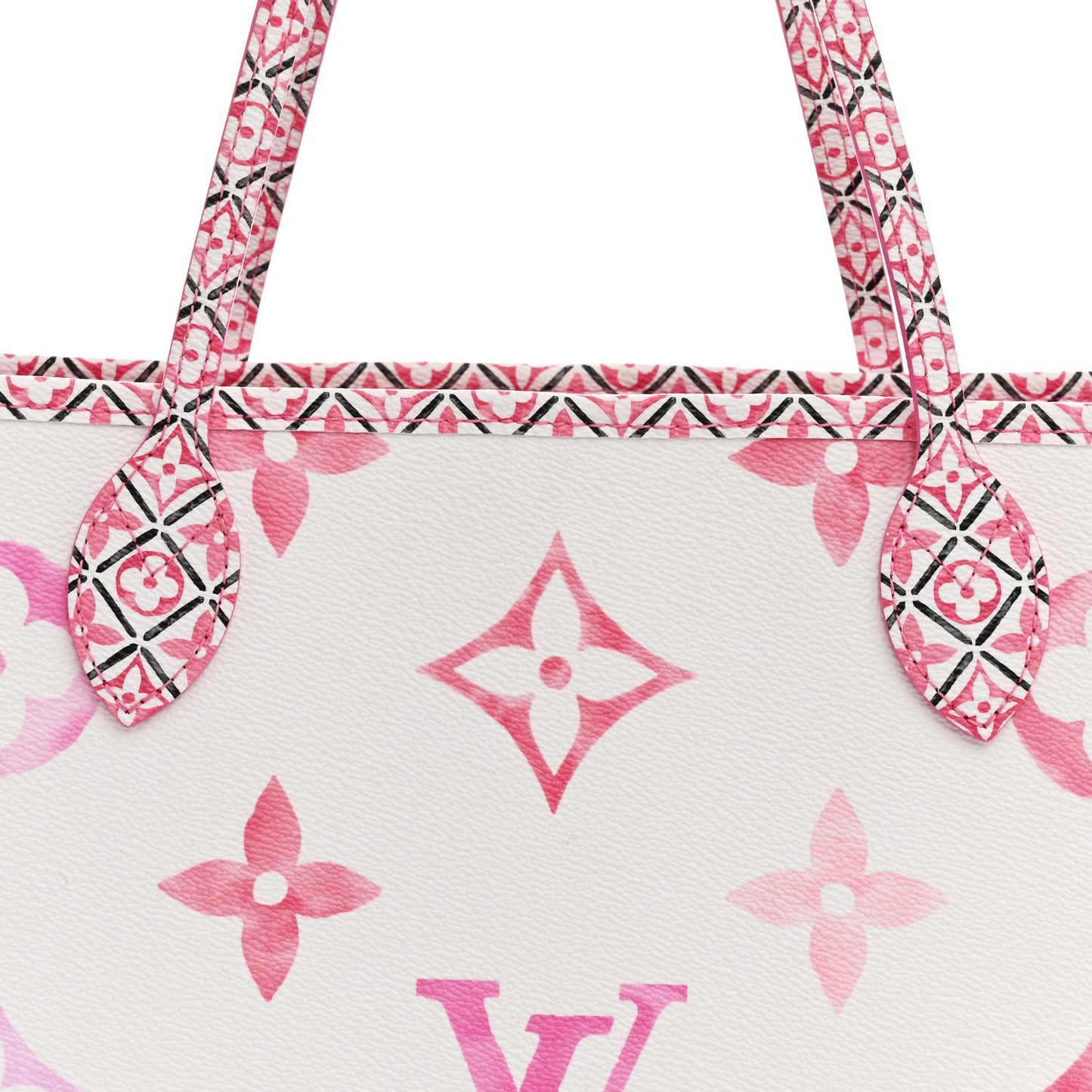 Monogram Giant By The Pool 2.0 Neverfull MM Rose