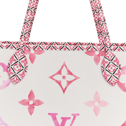 Louis Vuitton Monogram Giant By The Pool 2.0 Neverfull MM Rose 7 of 10