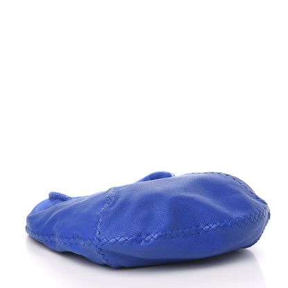 Bottega Veneta Cervo Deerskin Large Hobo Signal Blue 4 of 10