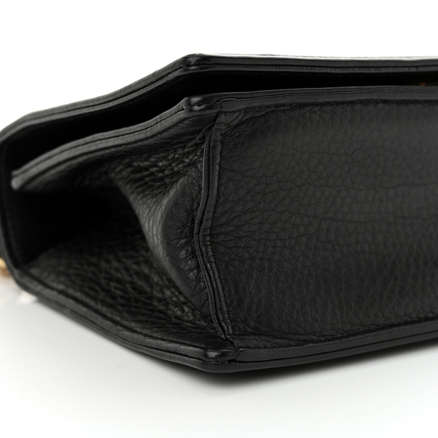 Christian Dior Grained Calfskin Small Diorama Flap Bag Black 9 of 13