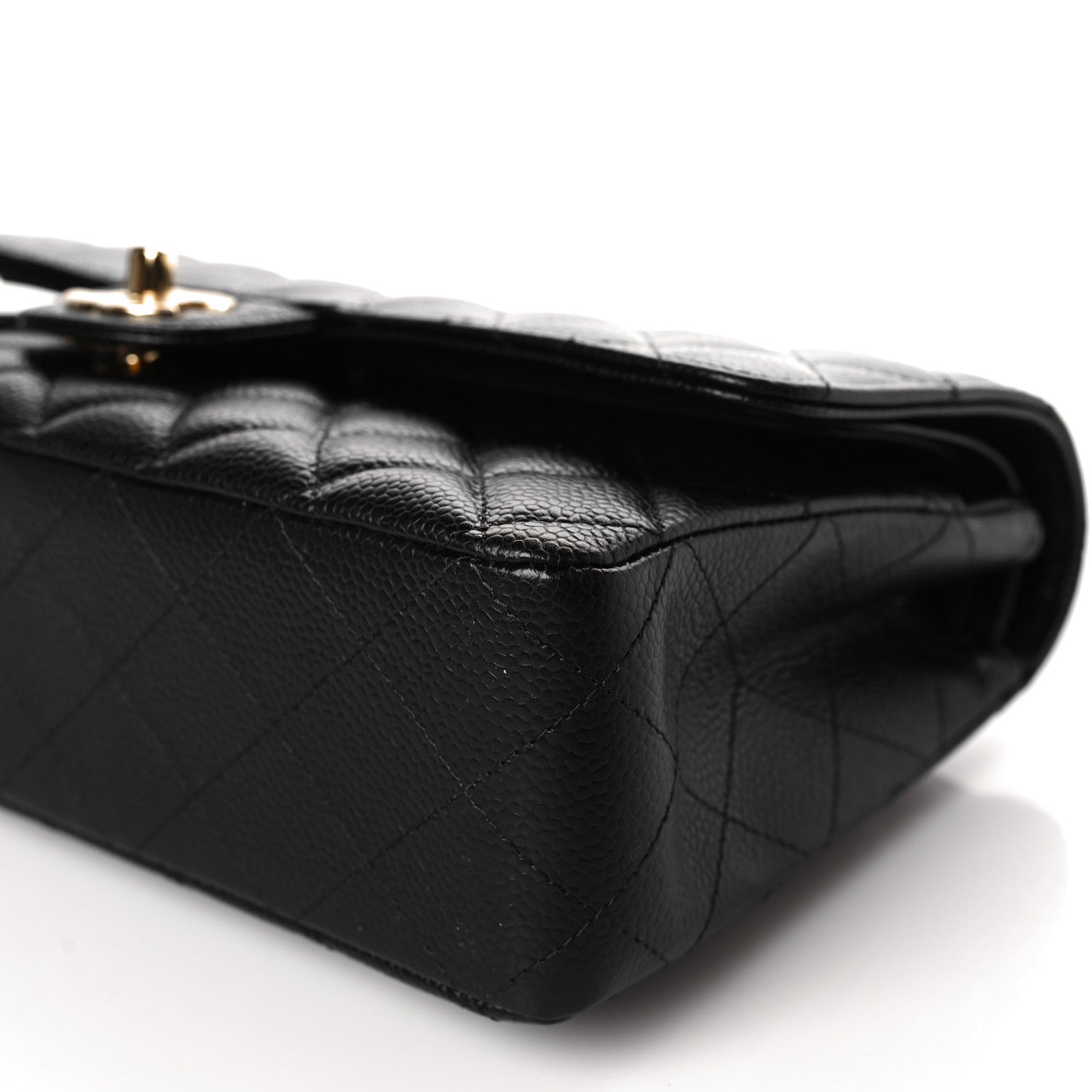 Chanel Caviar Quilted Medium Double Flap Black 9 of 9