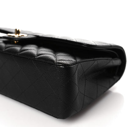 Chanel Caviar Quilted Medium Double Flap Black 9 of 9