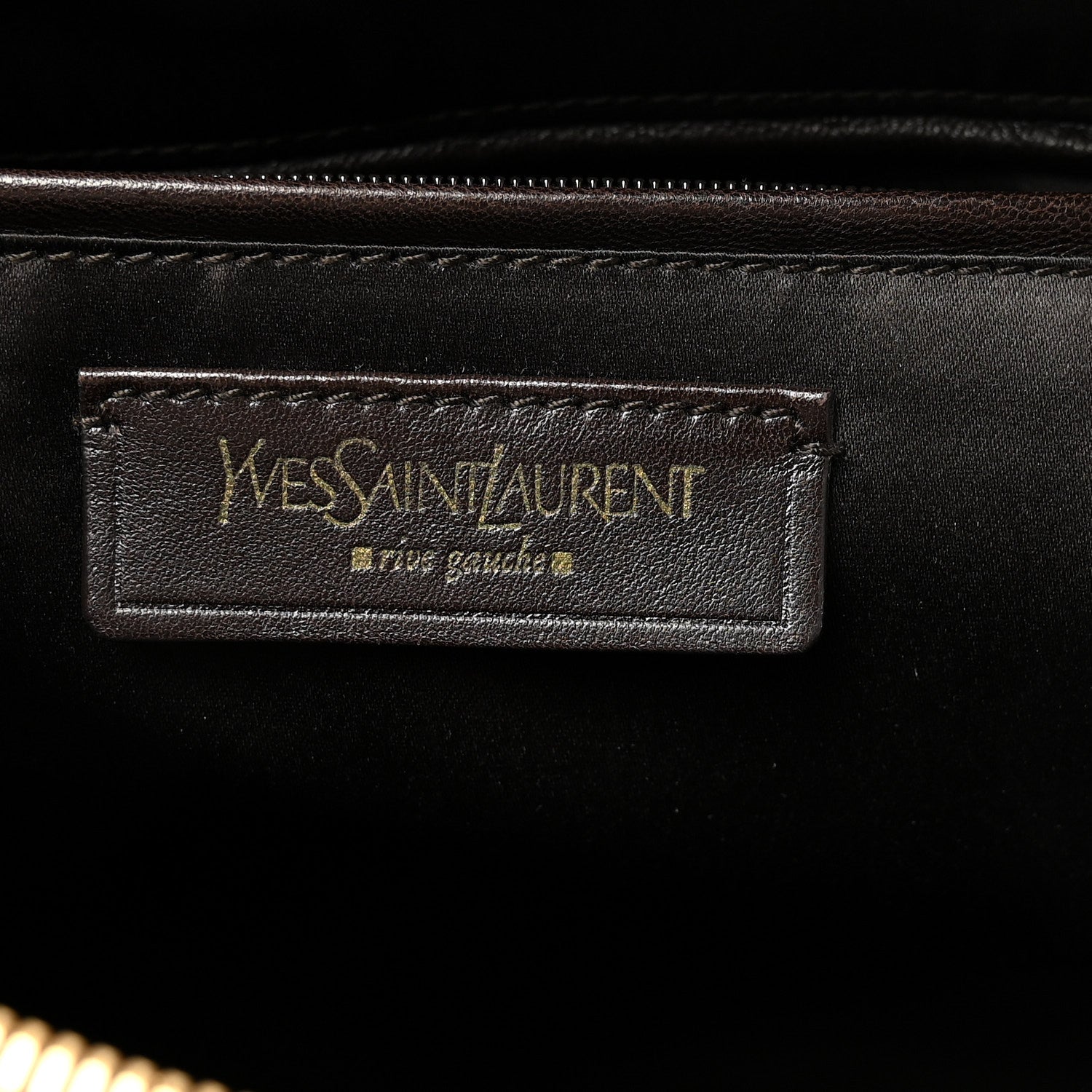 Saint Laurent Calfskin Oversized Muse Brown 6 of 10
