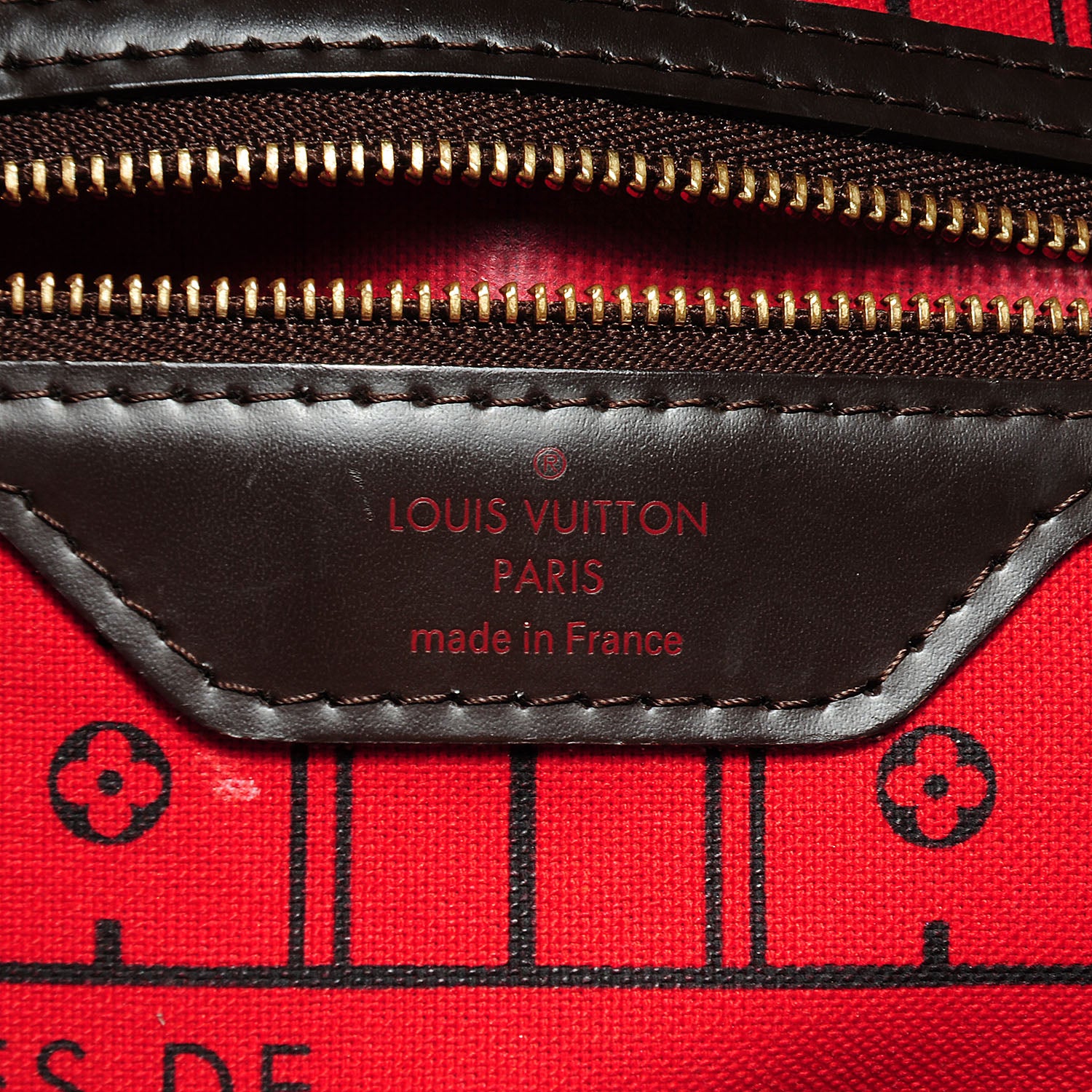 Louis Vuitton Damier Ebene Neverfull GM 6 of 7