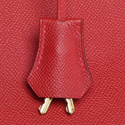 Hermes Epsom Birkin 35 Rouge Casaque 30 of 32