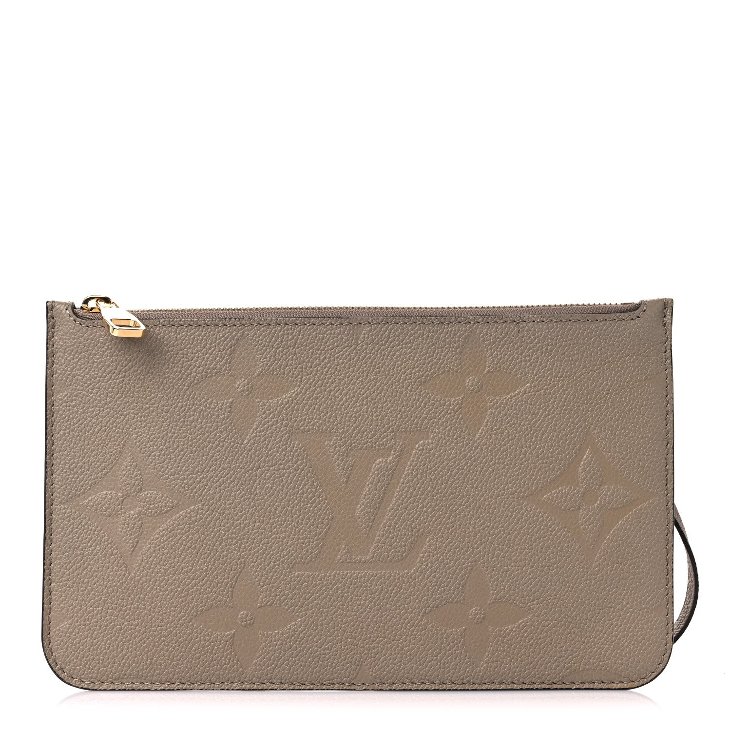 Louis Vuitton Empreinte Monogram Giant Neverfull MM Pochette Tourterelle 1 of 7
