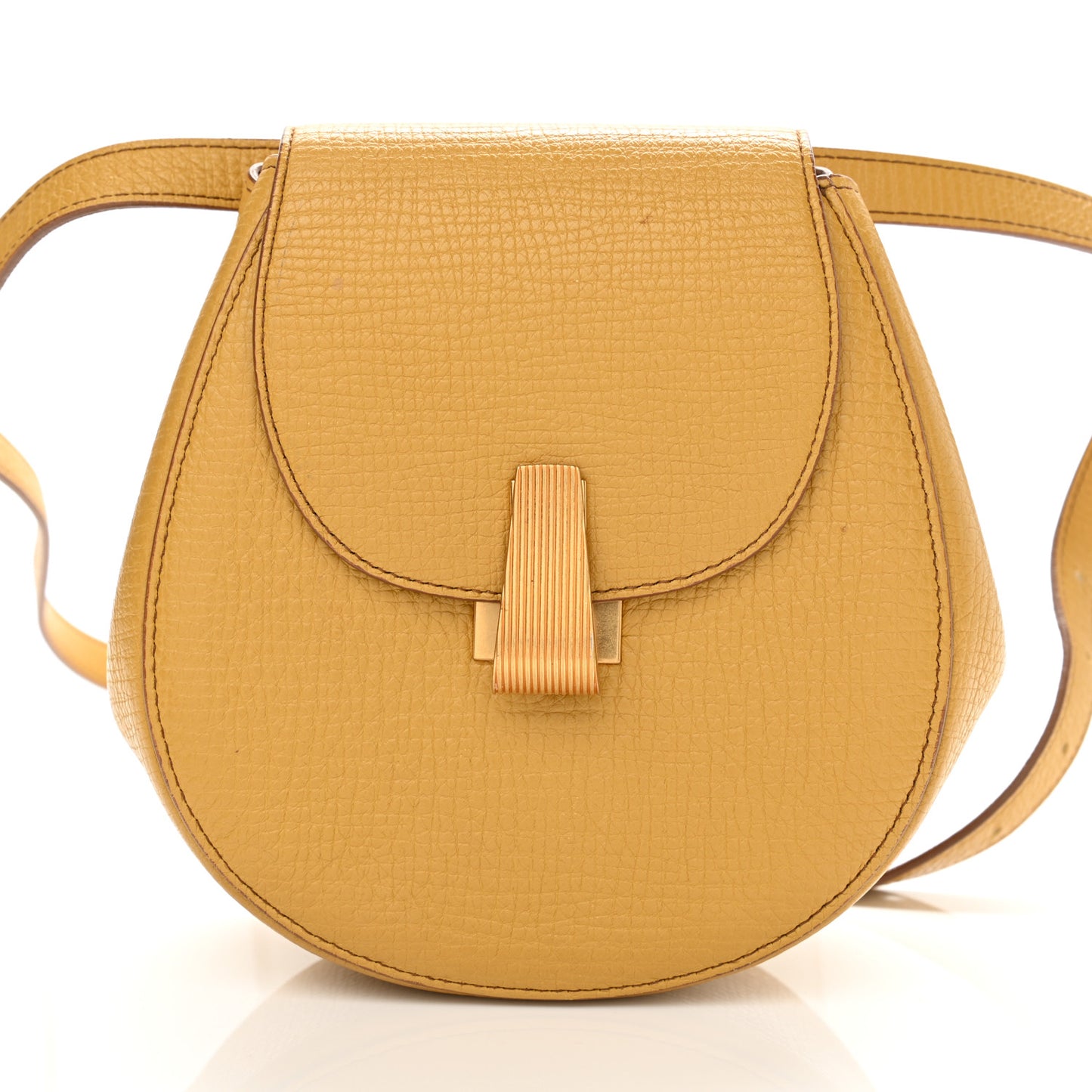 Palmellato Calfskin Rounded Belt Bag Butterscotch
