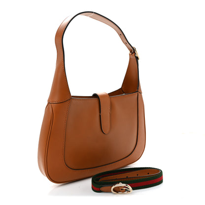 Gucci Tritone Calfskin Small Jackie 1961 Hobo Harness Brown 3 of 10