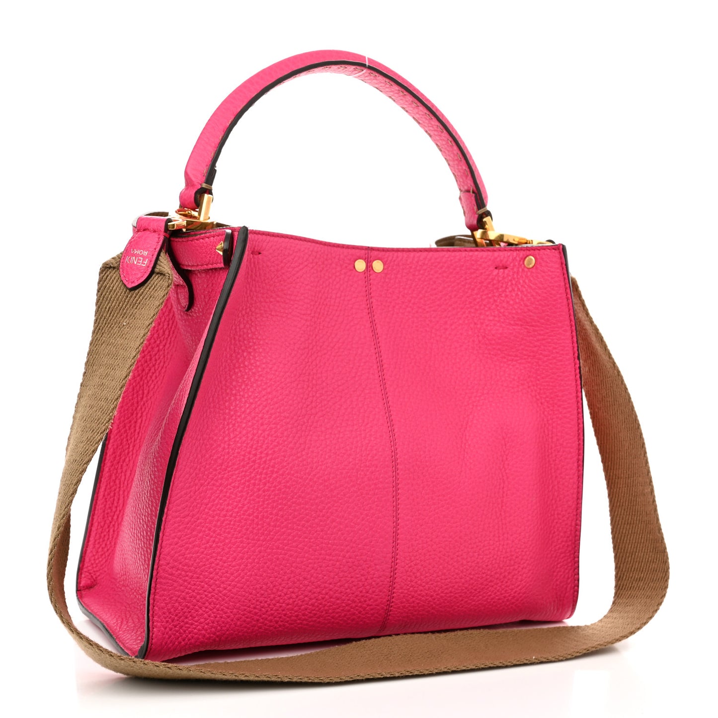 Cuoio Romano Selleria Medium Peekaboo X-Lite Fuxia