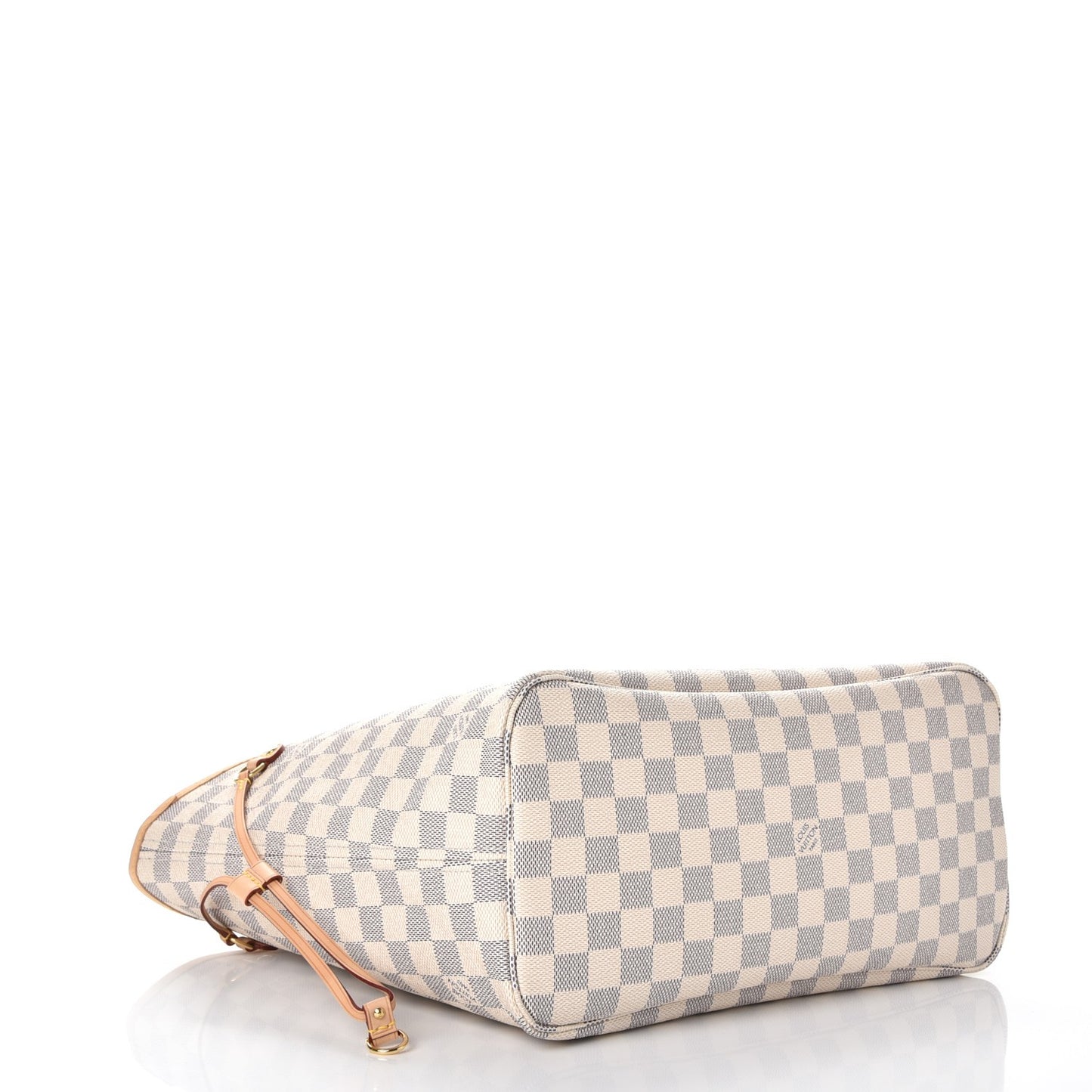 Damier Azur Neo Neverfull MM Rose Ballerine