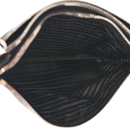 Prada Re-Nylon Saffiano Re-Edition 2000 Double Zip Crossbody Bag Black 4 of 10