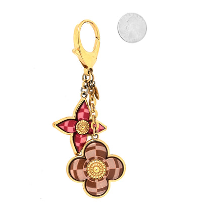 Louis Vuitton Metal Resin Mosaique Bag Charm Rouge Fauviste 2 of 4