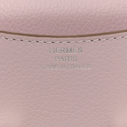 Hermes Evercolor Constance Slim Wallet Mauve Pale 7 of 9