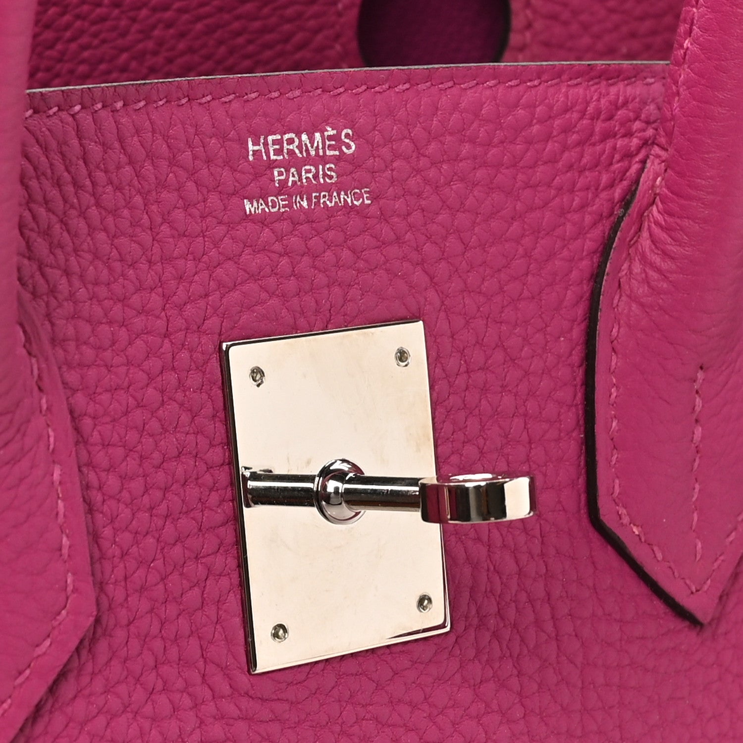 Hermes Togo Birkin 30 Rose Pourpre 6 of 11