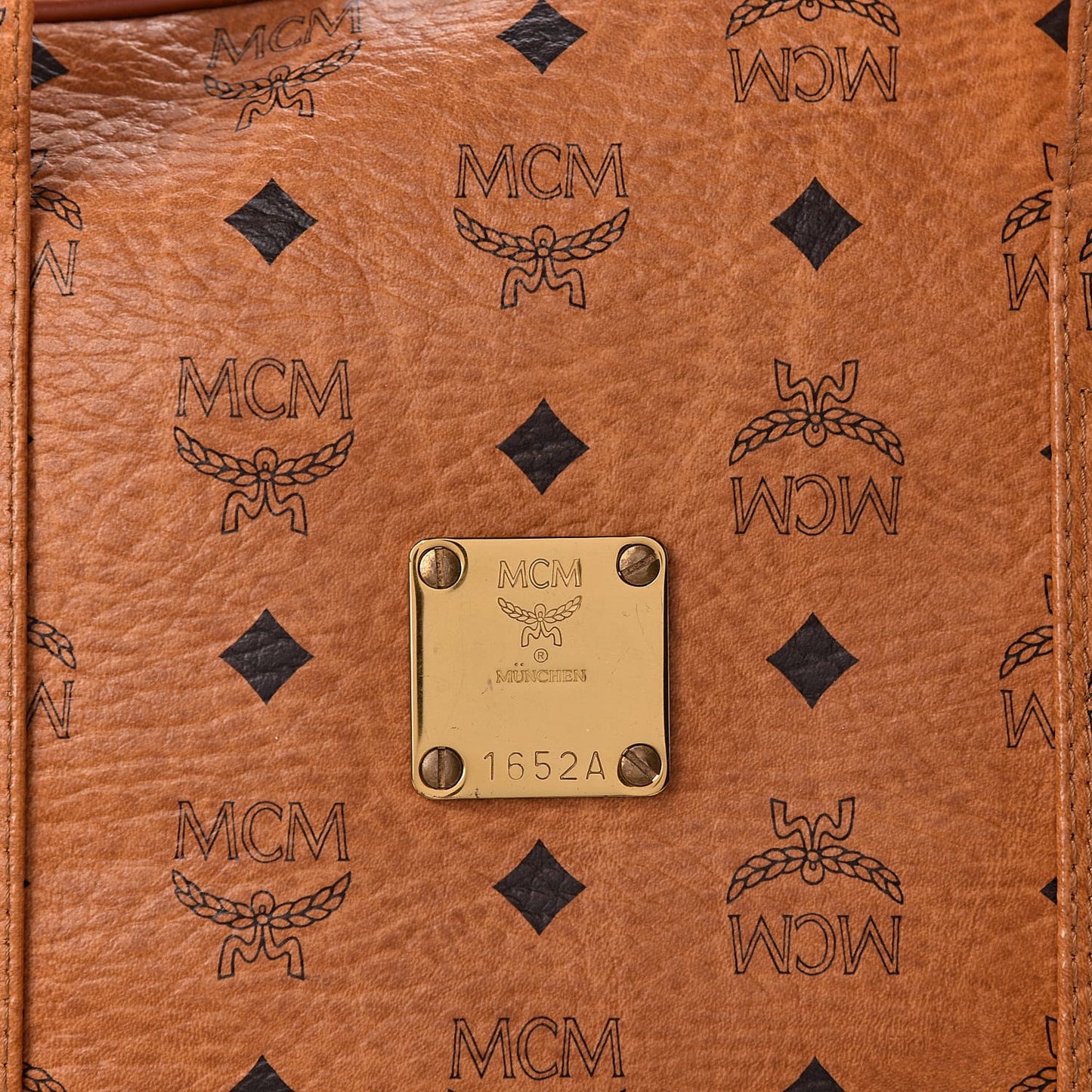Visetos Shoulder Bag Cognac