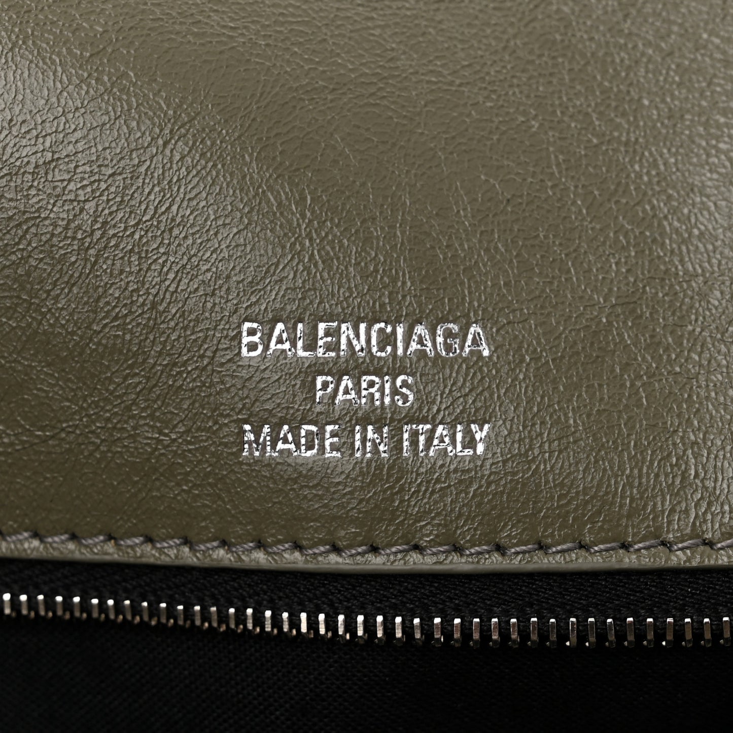 Calfskin Medium BB Soft Flap Bag Army Green