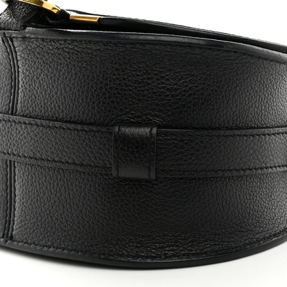 Chloe Grained Calfskin Small Marcie Saddle Bag Black 11 of 11