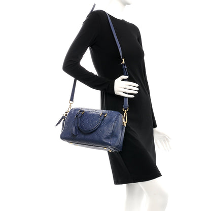 Louis Vuitton Empreinte Speedy Bandouliere 25 Celeste 2 of 9