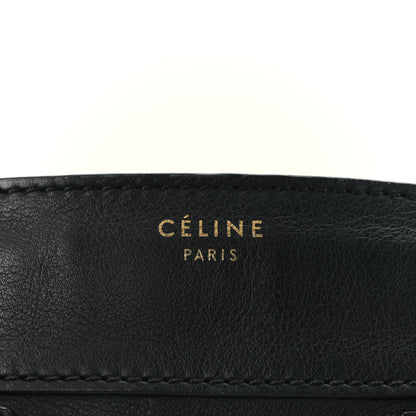 Celine Smooth Calfskin Mini Luggage Black 6 of 9